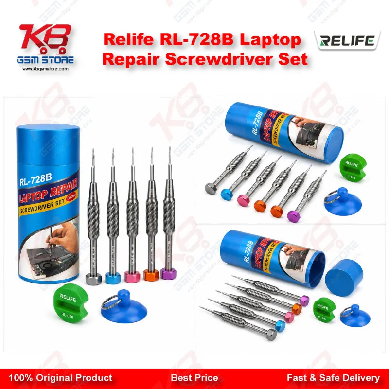 Relife RL-728B Laptop Repair Screwdriver Set