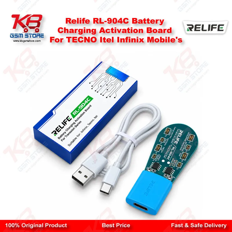 Relife RL-904C Battery Charging Activation Board For TECNO Itel Infinix Mobile’s