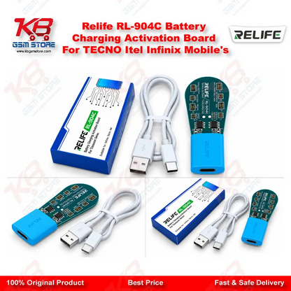 Relife RL-904C Battery Charging Activation Board For TECNO Itel Infinix Mobile’s