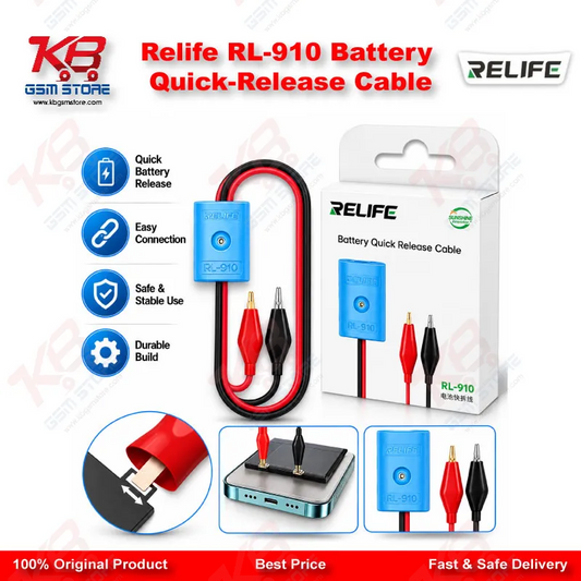 Relife RL-910 Battery Quick-Release Cable
