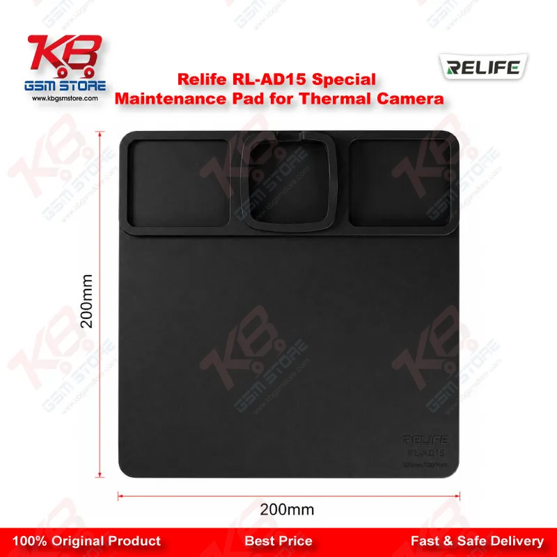 RELIFE RL-AD15 Silicone Maintenance Pad for PCB Thermal Camera – Heat Resistant Work Mat