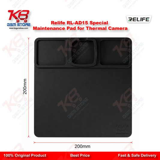 RELIFE RL-AD15 Silicone Maintenance Pad for PCB Thermal Camera – Heat Resistant Work Mat