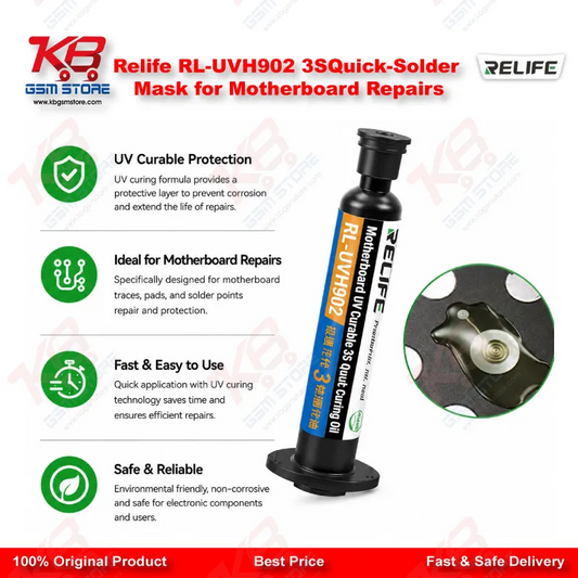 Relife RL-UVH902 3SQuick-Solder Mask for Motherboard Repairs