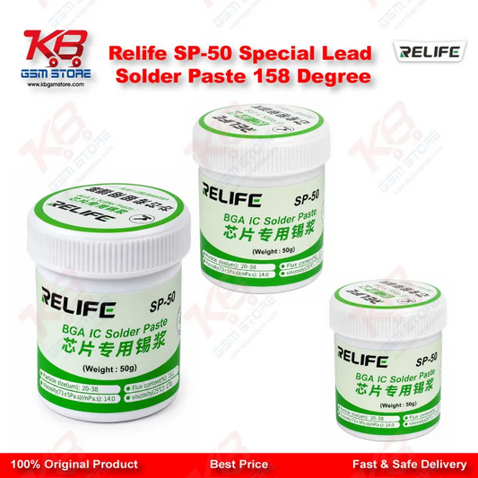 Relife SP-50 Special Lead Solder Paste 158 Degree