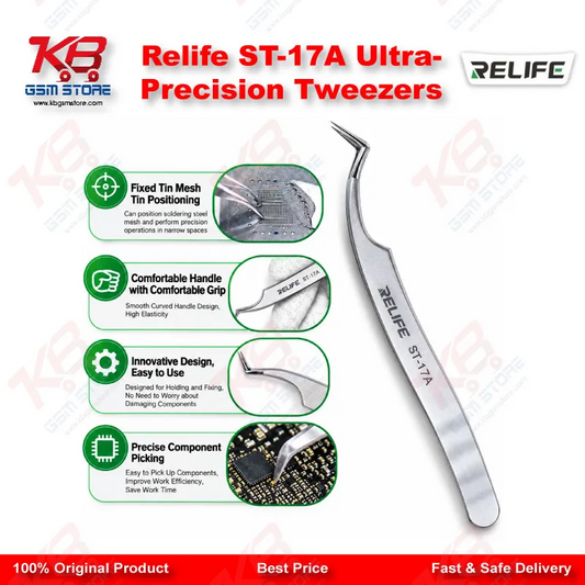 Relife ST-17A Ultra-Precision Tweezers