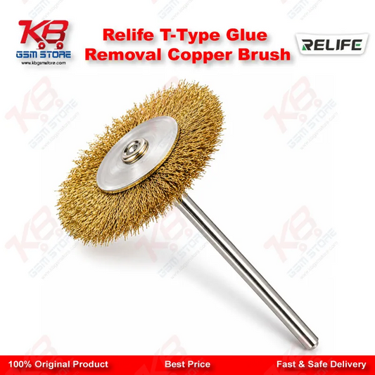Relife T-Type Glue Removal Copper Brush