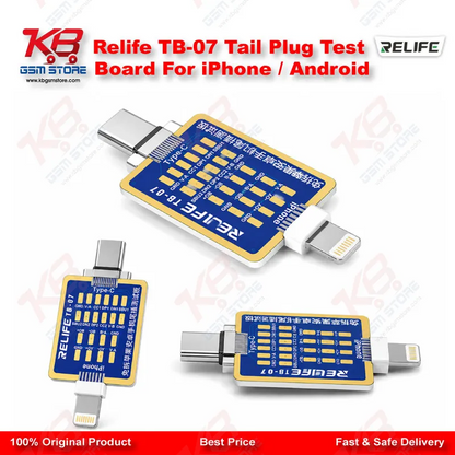 Relife TB-07 Tail Plug Test Board For iPhone  Android