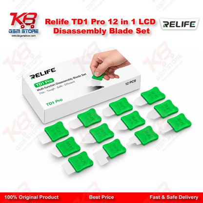 Relife TD1 Pro 12 in 1 LCD Disassembly Blade Set