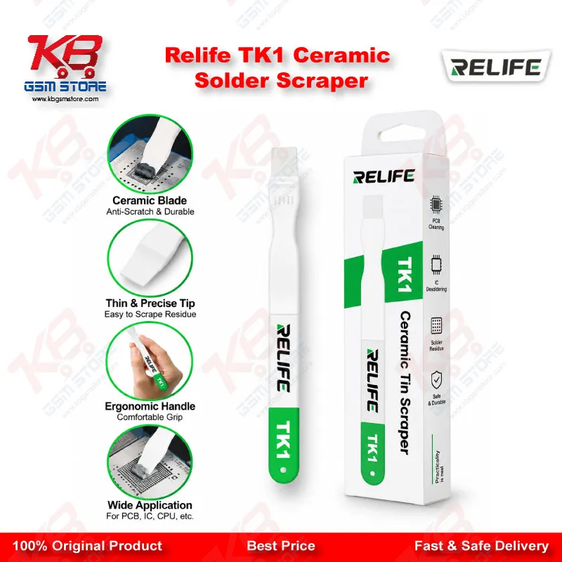 Relife TK1 Ceramic Solder Scraper