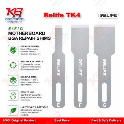 RELIFE TK4 Multifunctional Glue Removal Blade 3-in-1 Set
