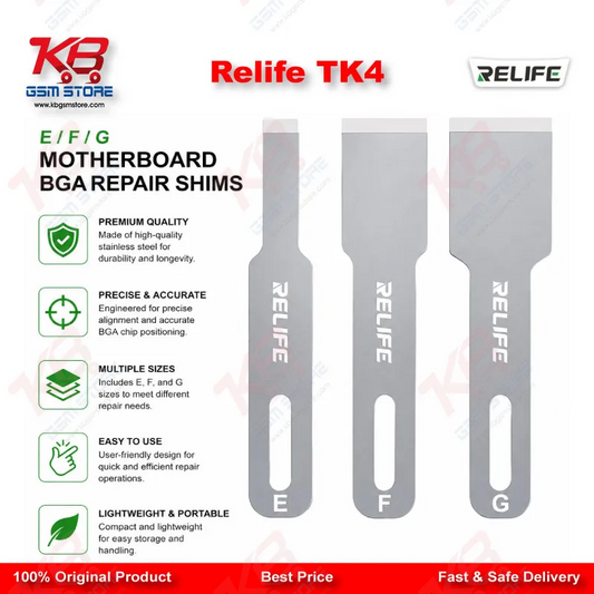 RELIFE TK4 Multifunctional Glue Removal Blade 3-in-1 Set