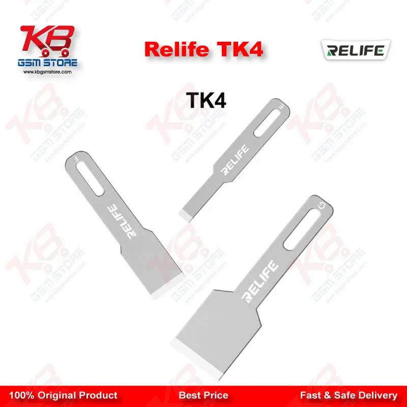 RELIFE TK4 Multifunctional Glue Removal Blade 3-in-1 Set