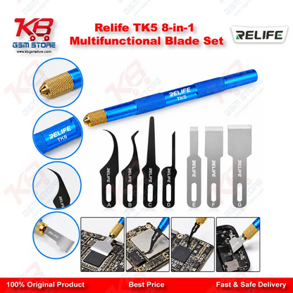 Relife TK5 8-in-1 Multifunctional Blade Set