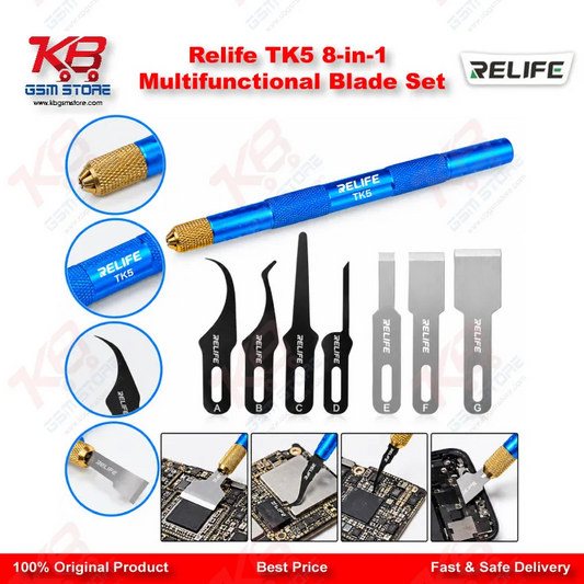 Relife TK5 8-in-1 Multifunctional Blade Set