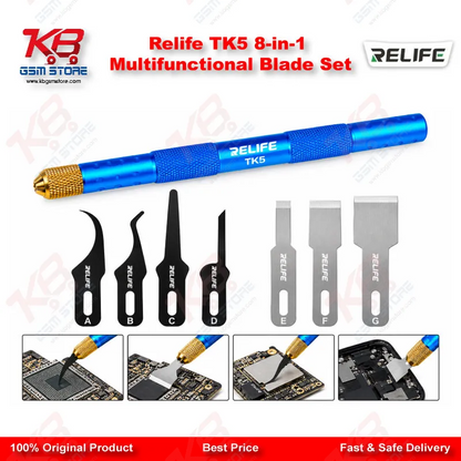 Relife TK5 8-in-1 Multifunctional Blade Set