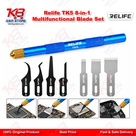 Relife TK5 8-in-1 Multifunctional Blade Set