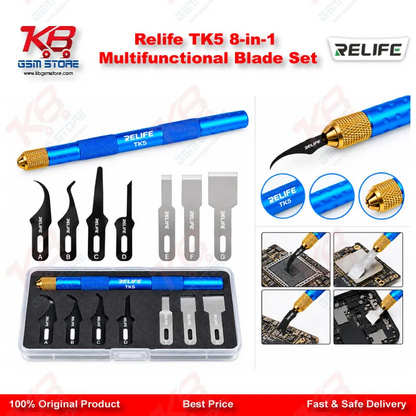 Relife TK5 8-in-1 Multifunctional Blade Set