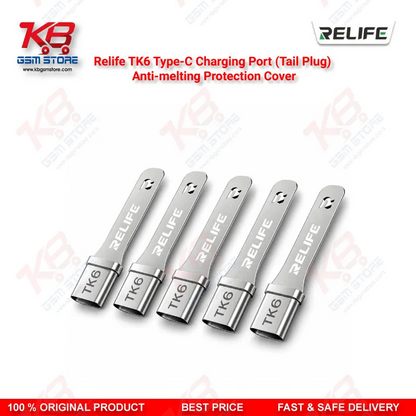 Relife TK6 Type-C Charging Port (Tail Plug) Anti-melting Protection Cover for Hot Air Rework