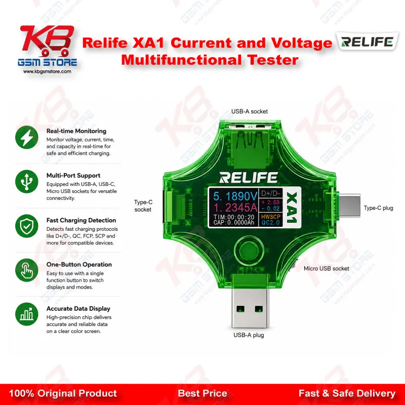 Relife XA1 Current and Voltage Multifunctional Tester