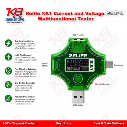 Relife XA1 Current and Voltage Multifunctional Tester