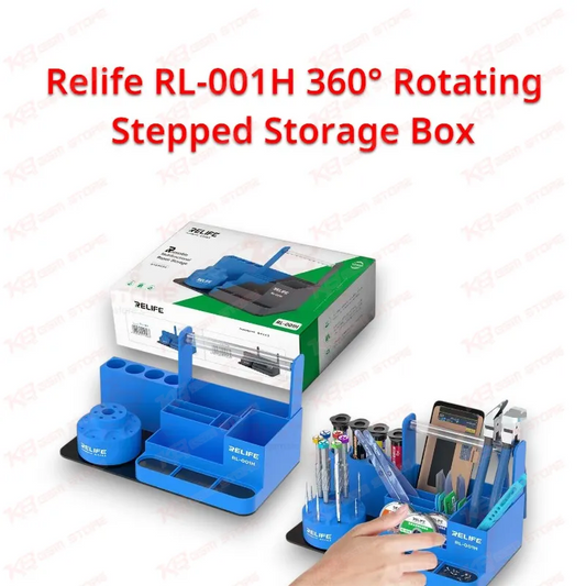 Relife RL-001H 360° Rotating Stepped Storage Box