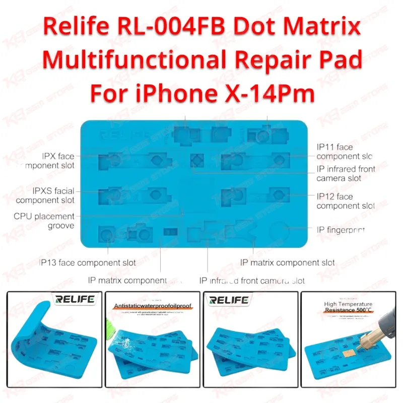 Relife RL-004FB Dot Matrix Multifunctional Repair Pad For iPhone X-14Pm