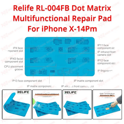 Relife RL-004FB Dot Matrix Multifunctional Repair Pad For iPhone X-14Pm