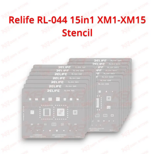 Relife RL-044 15in1 XM1-XM15 Stencil