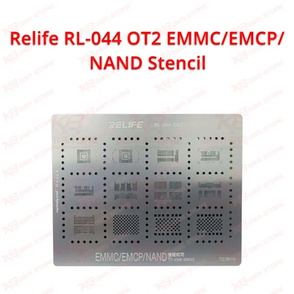Relife RL-044 OT2 EMMC/EMCP/NAND Stencil