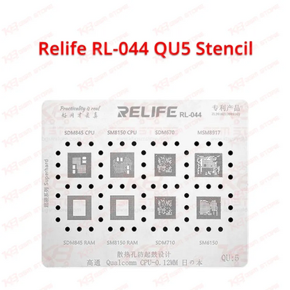 Relife RL-044 QU5 Stencil