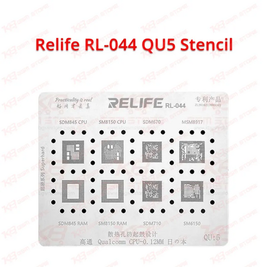 Relife RL-044 QU5 Stencil