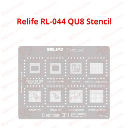 Relife RL-044 QU8 Stencil