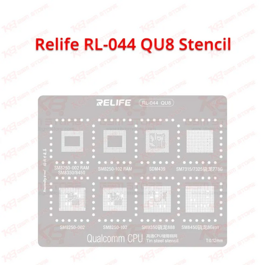 Relife RL-044 QU8 Stencil