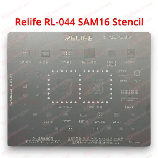 Relife RL-044 SAM16 Stencil