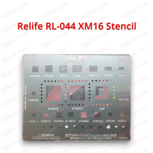 Relife RL-044 XM16 Stencil
