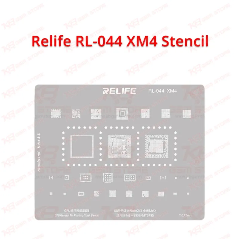 Relife RL-044 XM4 Stencil