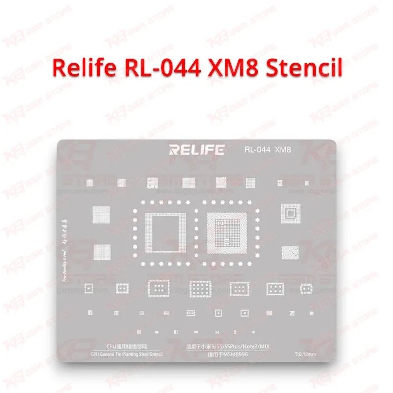 Relife RL-044 XM8 Stencil