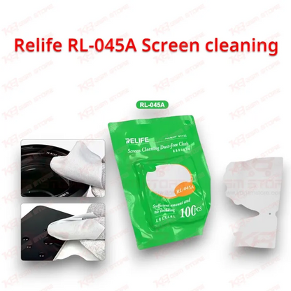Relife RL-045A Screen cleaning