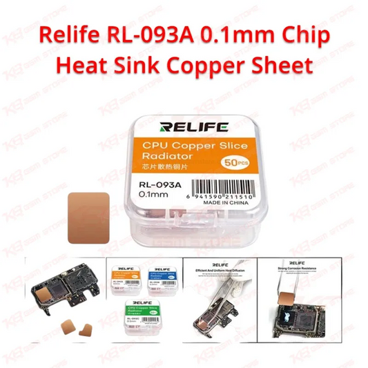 Relife RL-093A 0.1mm Chip Heat Sink Copper Sheet
