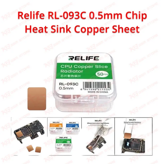 Relife RL-093C 0.5mm Chip Heat Sink Copper Sheet