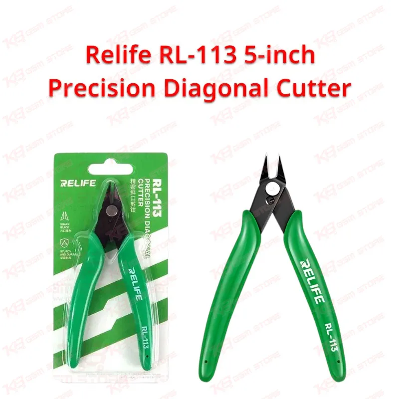 Relife RL-113 5-inch Precision Diagonal Cutter