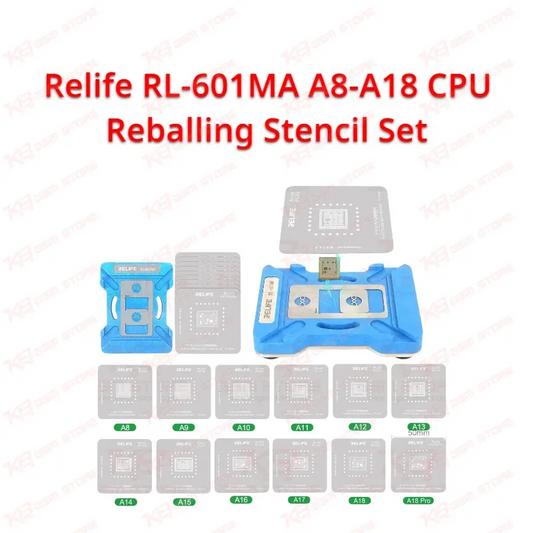 Relife RL-601MA A8-A18 CPU Reballing Stencil Set