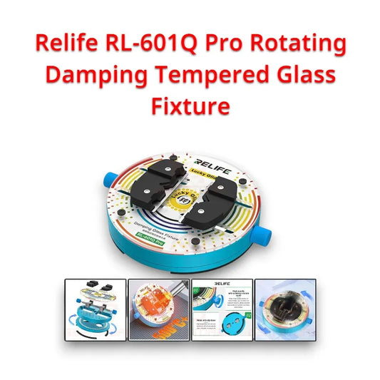 Relife RL-601Q Pro Rotating Damping Tempered Glass Fixture