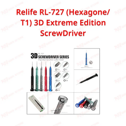 Relife RL-727 (Hexagone/T1) 3D Extreme Edition ScrewDriver