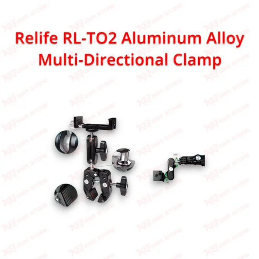 Relife RL-TO2 Aluminum Alloy Multi-Directional Clamp