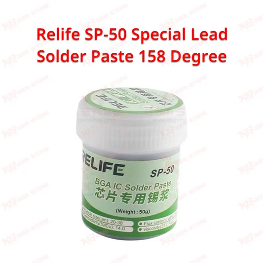 Relife SP-50 Special Lead Solder Paste 158 Degree
