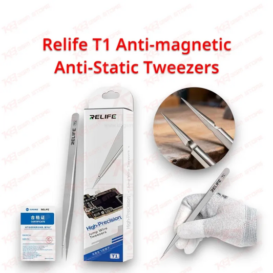 Relife T1 Anti-magnetic Anti-Static Tweezers