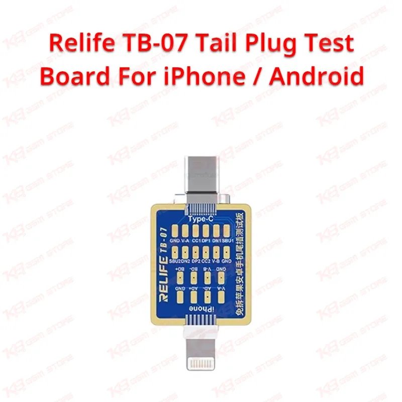Relife TB-07 Tail Plug Test Board For iPhone  Android