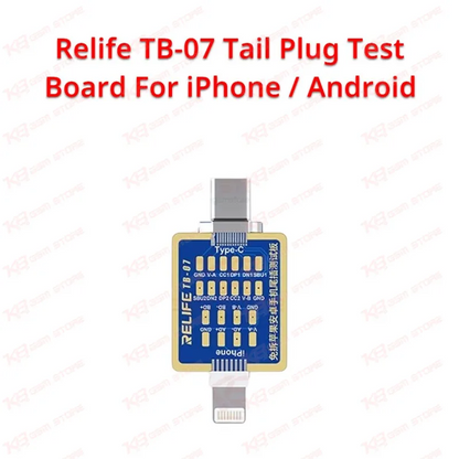 Relife TB-07 Tail Plug Test Board For iPhone  Android