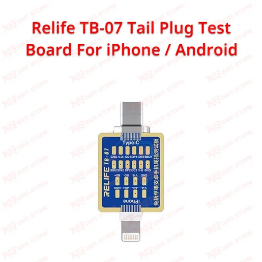 Relife TB-07 Tail Plug Test Board For iPhone  Android